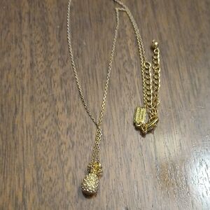 KATE SPADE  Necklace with Pineapple Pendant